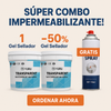 ¡Adiós a las goteras! 🔧 Lluvia tras lluvia, tu techo seguirá intacto SOLO POR HOY 1 Gel Sellador (900g) llevate el segundo 50% de descuento y 1 Spray Gratis