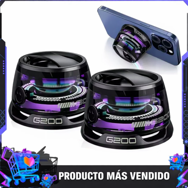Mini Altavoz Magnético RGB Portátil Potente