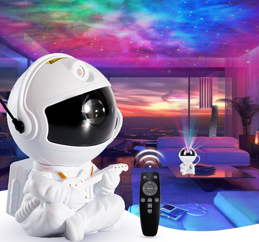 🌌 Proyector Astronauta de Estrellas y Galaxias LED – Transforma tu Espacio en un Universo de Ensueño