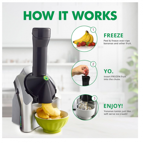 MAQUINA PARA HACER HELADO FACÍL Y RAPIDO