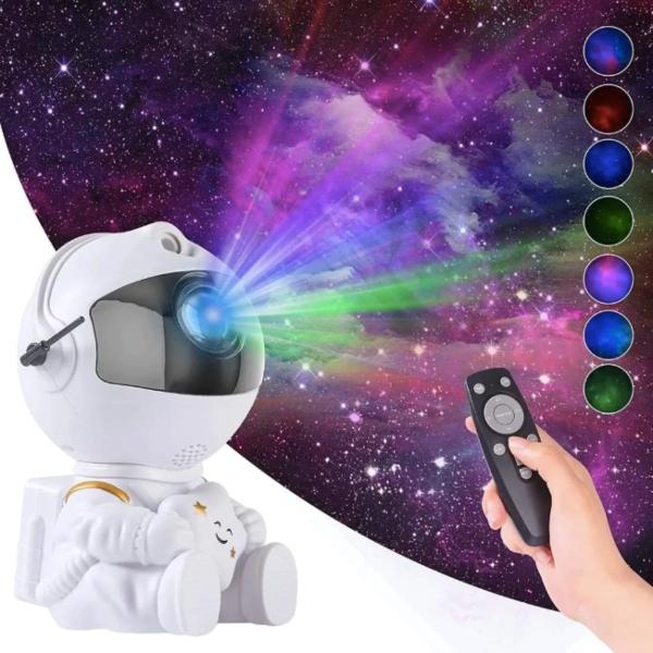 🌌 Proyector Astronauta de Estrellas y Galaxias LED – Transforma tu Espacio en un Universo de Ensueño