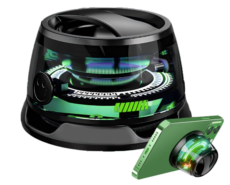 DY200 Mini altavoz magnético Bluetooth con luces LED