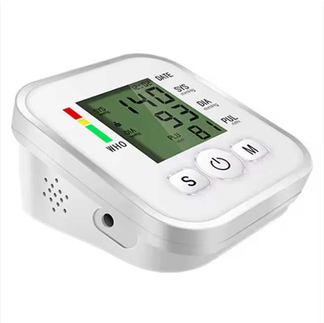 🩺 Monitor de Presión Arterial Automático de Brazo con Pantalla Grande
