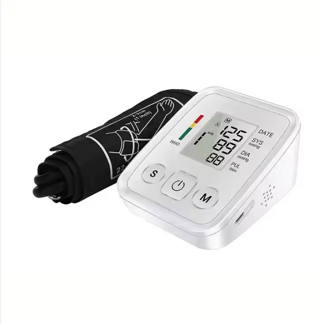 🩺 Monitor de Presión Arterial Automático de Brazo con Pantalla Grande