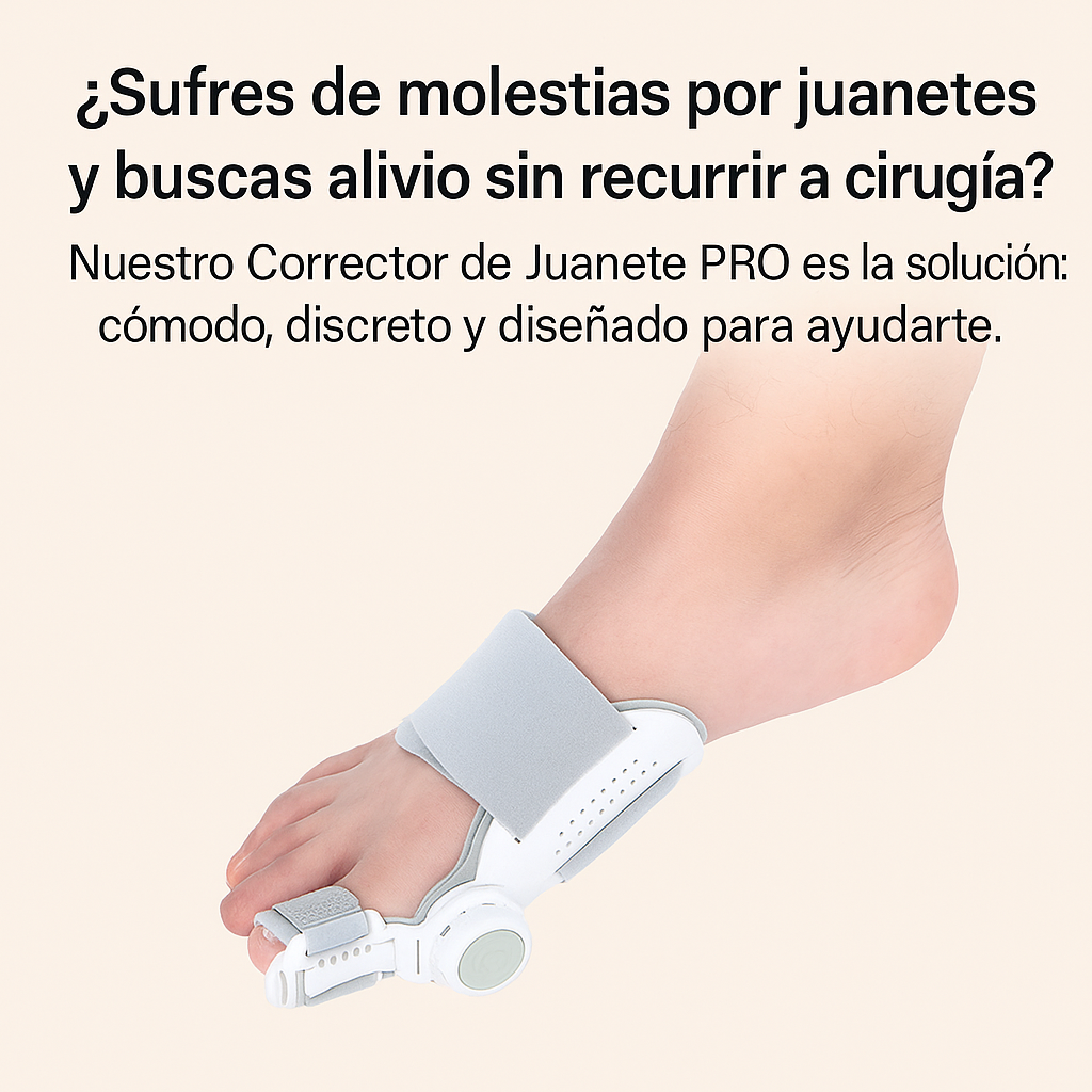 🦶 Alivio y Corrección para tus Juanetes: ¡Sin Cirugías