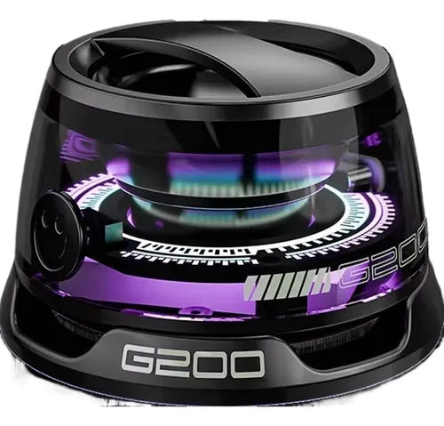 DY200 Mini altavoz magnético Bluetooth con luces LED