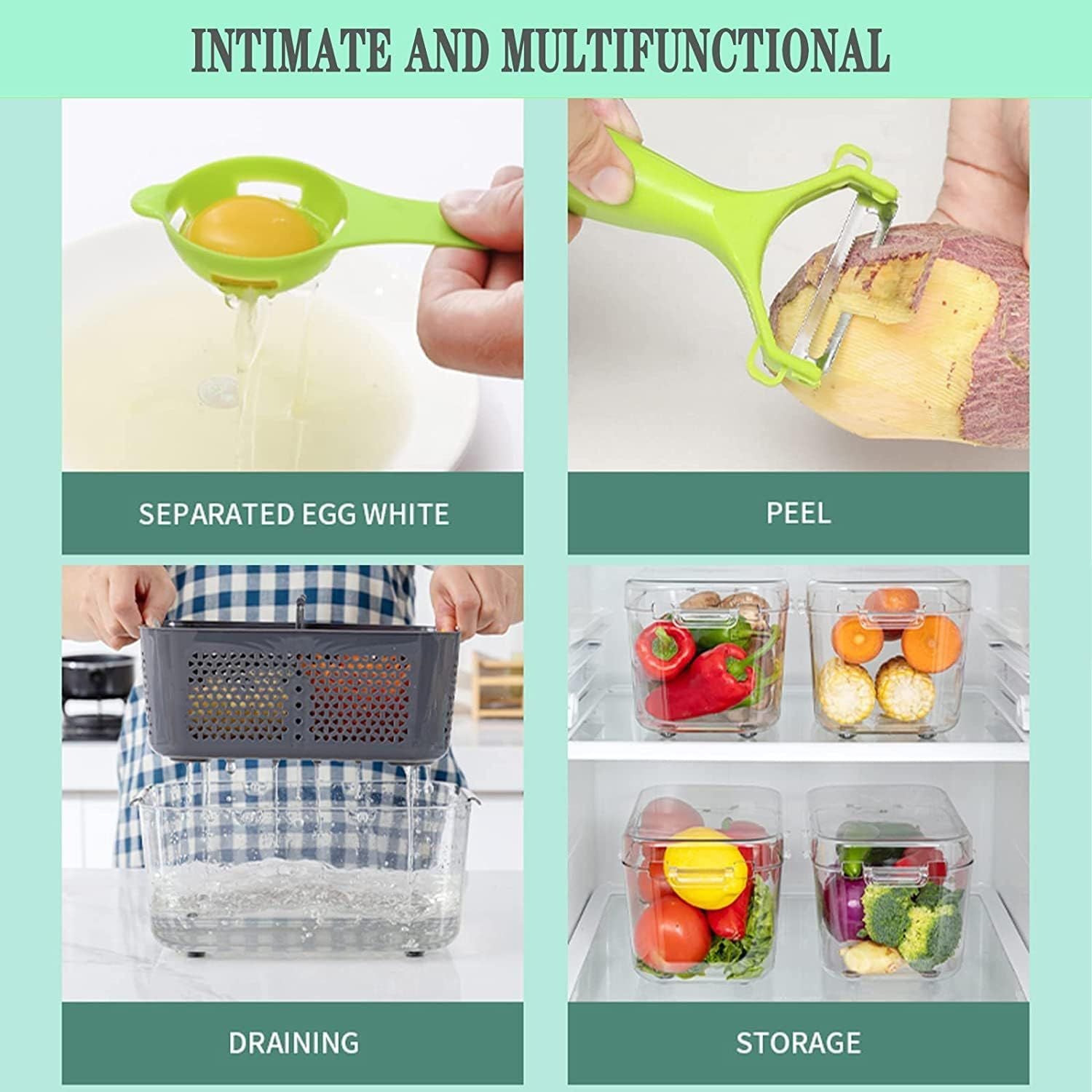 CORTADOR DE VEGETALES MULTIFUNCIONA 22 EN 1. ¡Haz que cocinar sea más rápido, fácil y divertido!