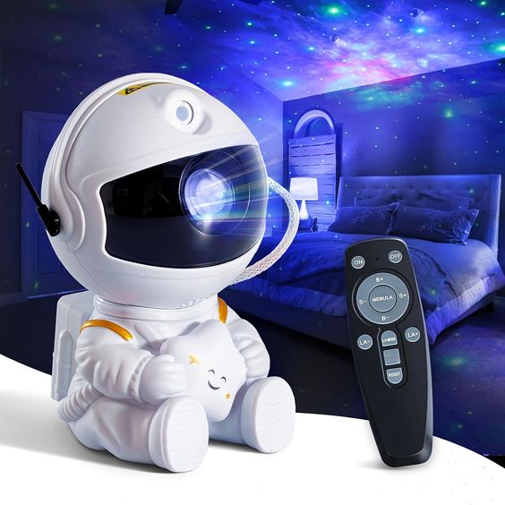 🌌 Proyector Astronauta de Estrellas y Galaxias LED – Transforma tu Espacio en un Universo de Ensueño